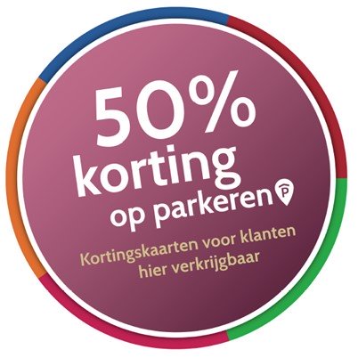Ontvang 50% korting op parkeren in Oostpoort! Ontvang 50% korting op parkeren in Oostpoort!