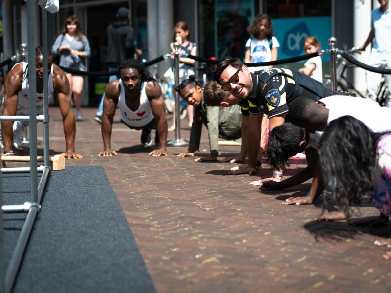 Sportief weekend achter de rug in winkelcentrum Oostpoort Sportief weekend achter de rug in winkelcentrum Oostpoort