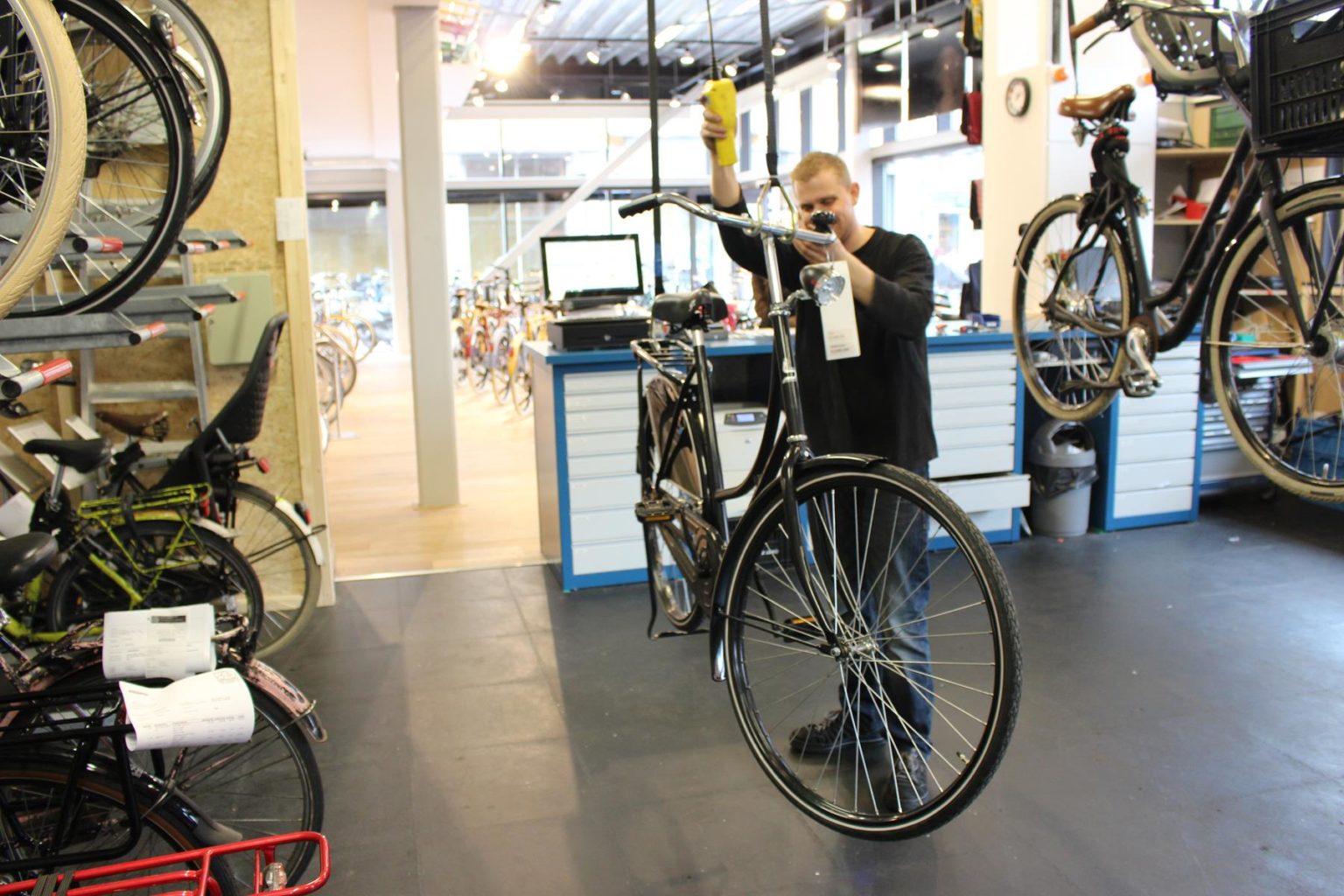 Joop Harmans Dé fietsenwinkel in Amsterdam Noord!
