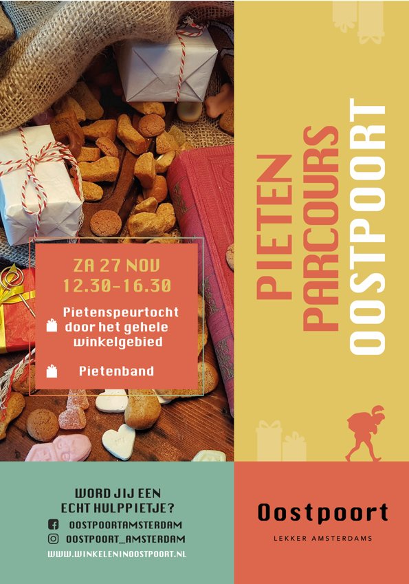 Pietenparcours in winkelgebied Oostpoort!